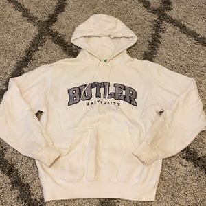 white butler university hoodie